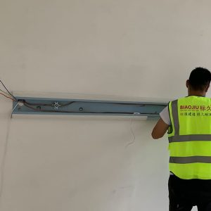 病房设备带的安装施工